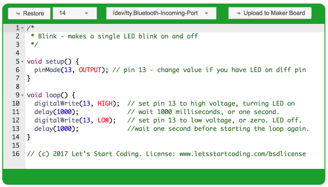 Lets start coding!